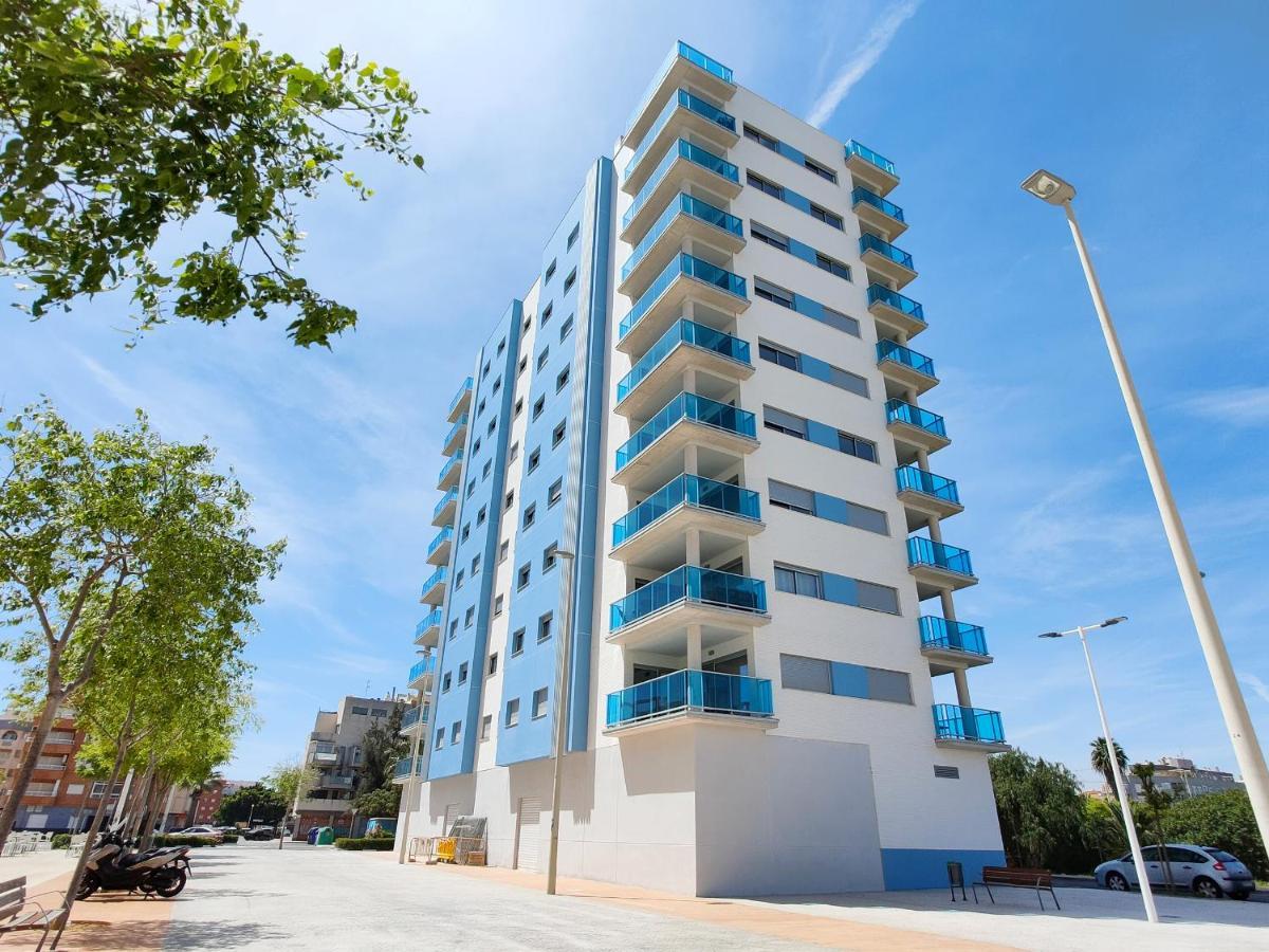 Global Properties, Moderno Apartamento A 3 Minutos De La Playa Sagunto Exterior foto