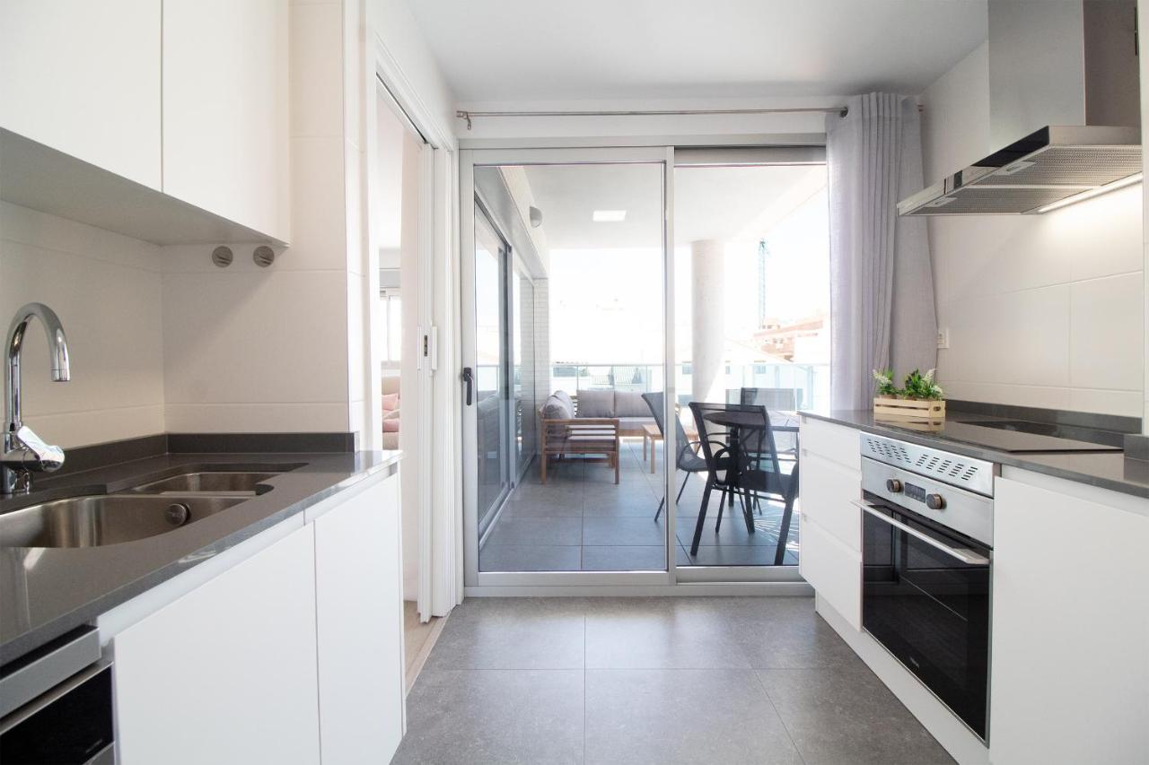 Global Properties, Moderno Apartamento A 3 Minutos De La Playa Sagunto Exterior foto